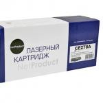 Картридж  NetProduct CE278A 2100 страниц (c чипом)