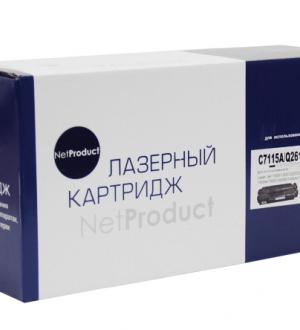 Универсальный картридж NetProduct C7115A/ Q2613А/ Q2624A 2500 страниц 